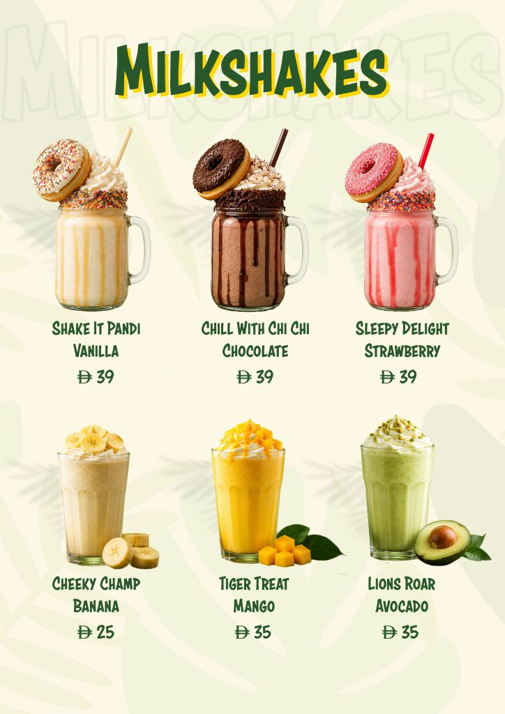 Milkshakes