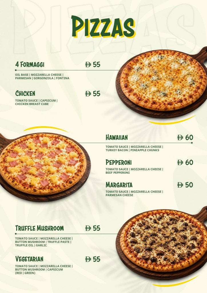 Pizzas